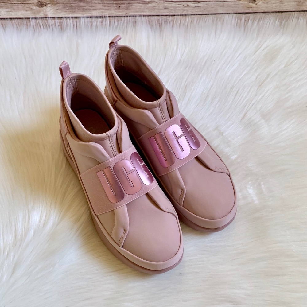UGG Neutra Metallic Sneakers In Pink Crystal - Picture 3 of 8